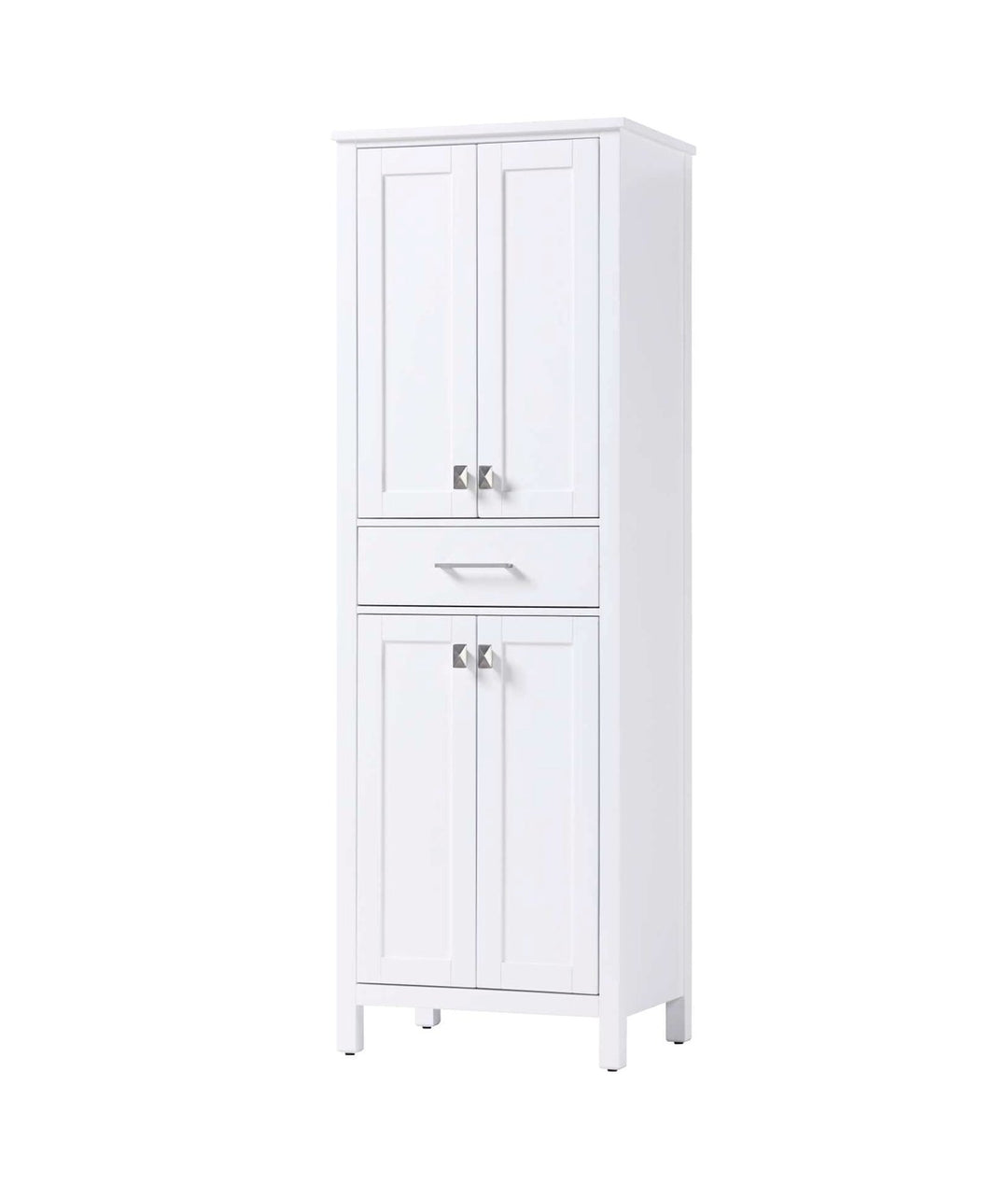 24 Inch Bath Storage Cabinet In White