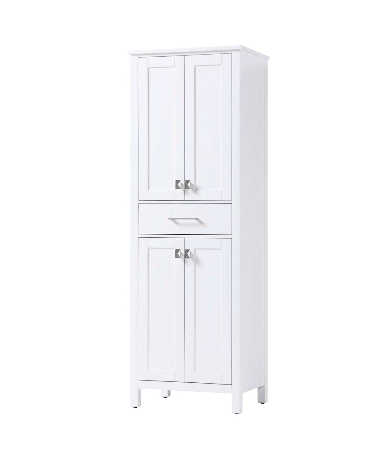 24 Inch Bath Storage Cabinet In White