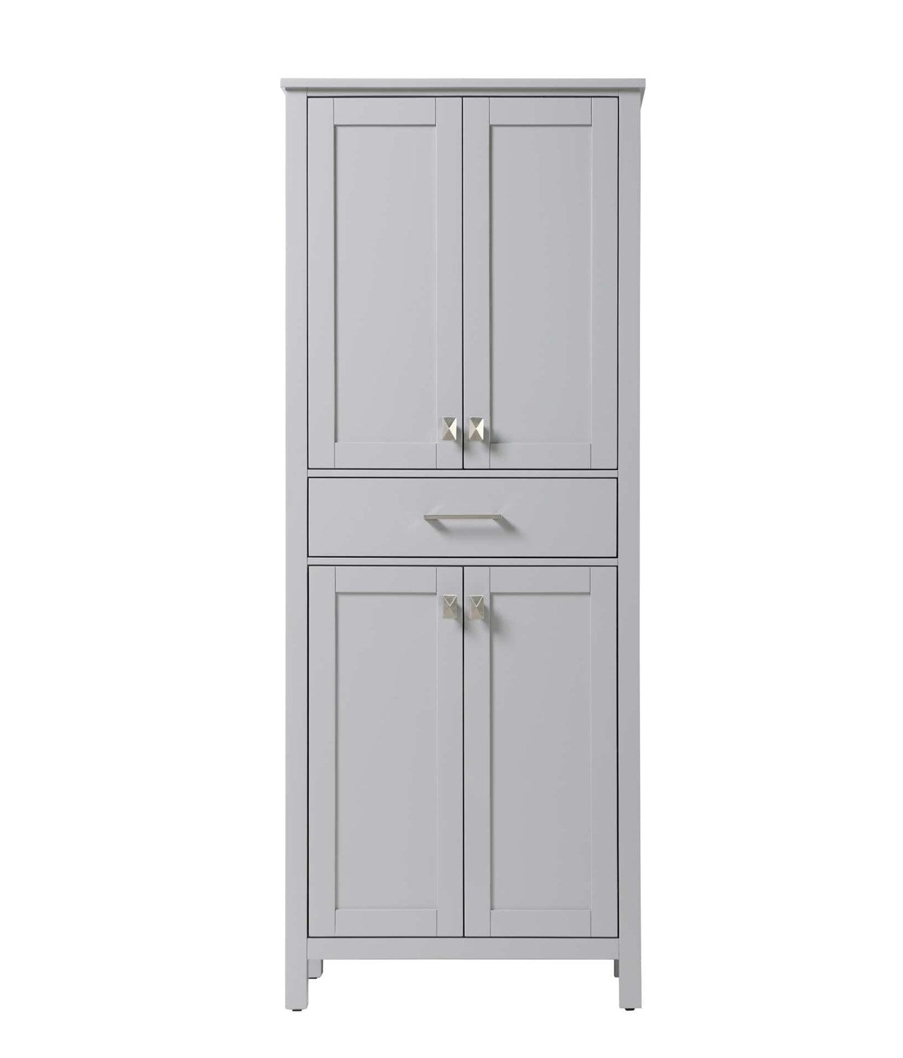 28 Inch Bath Storage Cabinet In Grey by Elegant Kitchen and Bath