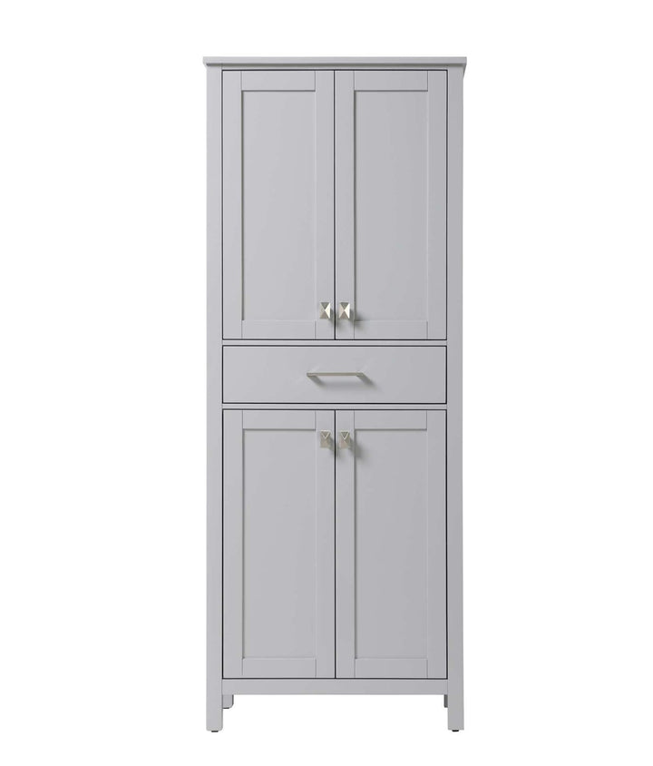 28 Inch Bath Storage Cabinet In Grey by Elegant Kitchen and Bath