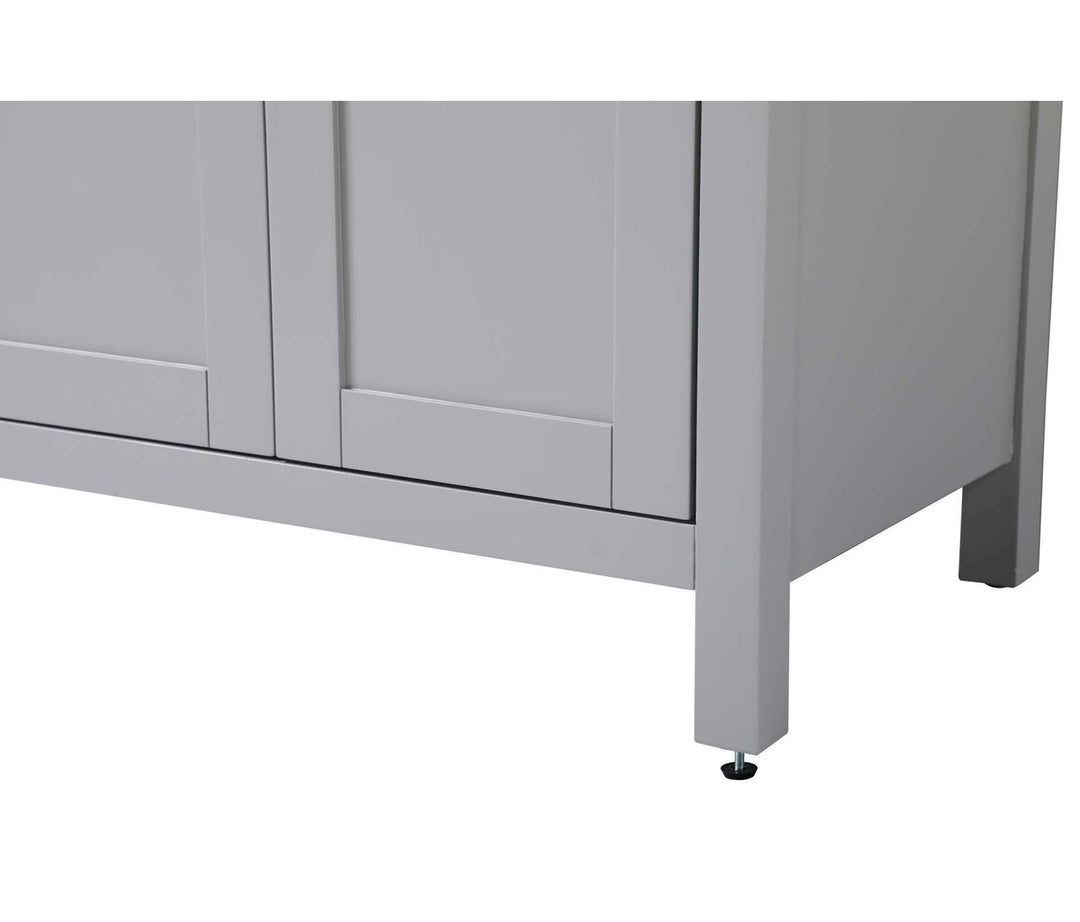 28 Inch Bath Storage Cabinet In Grey