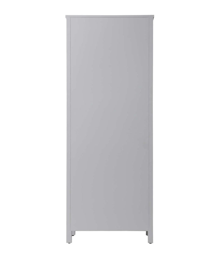 28 Inch Bath Storage Cabinet In Grey