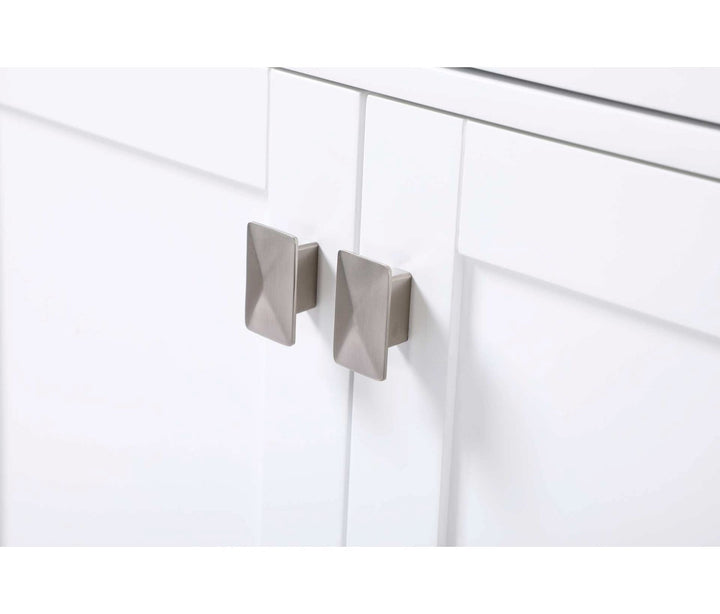 28 Inch Bath Storage Cabinet In White