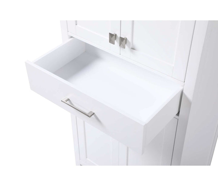 28 Inch Bath Storage Cabinet In White
