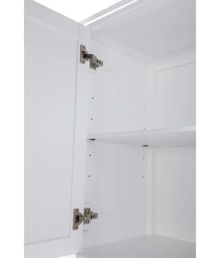 28 Inch Bath Storage Cabinet In White