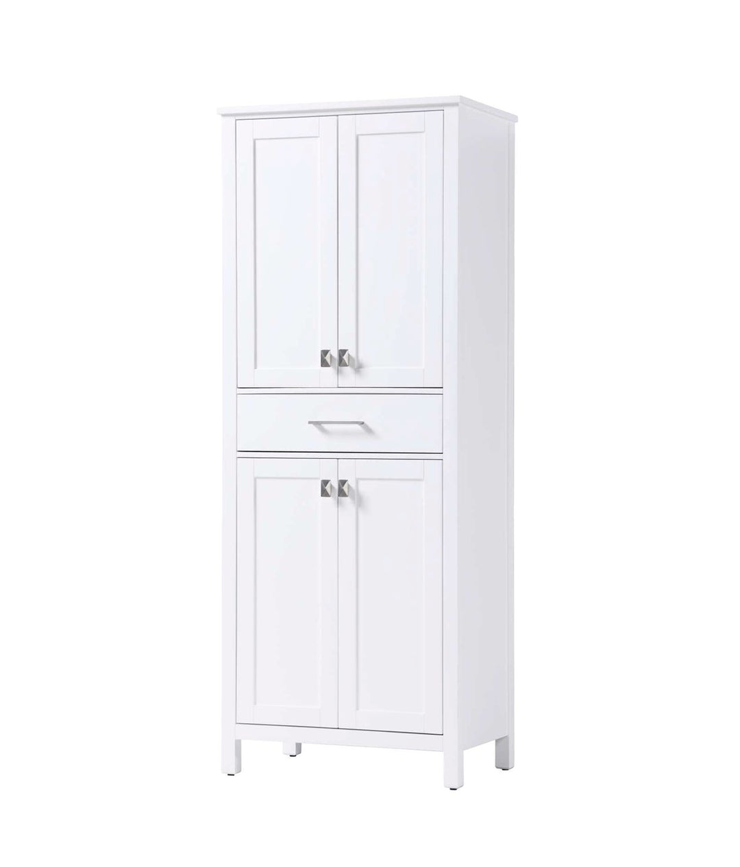 28 Inch Bath Storage Cabinet In White