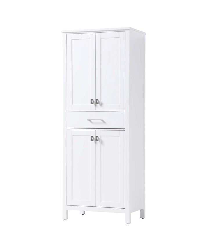 28 Inch Bath Storage Cabinet In White