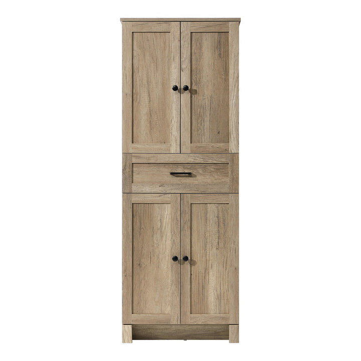 24 Inch Bath Storage Cabinet In Natural Oak by Elegant Kitchen and Bath
