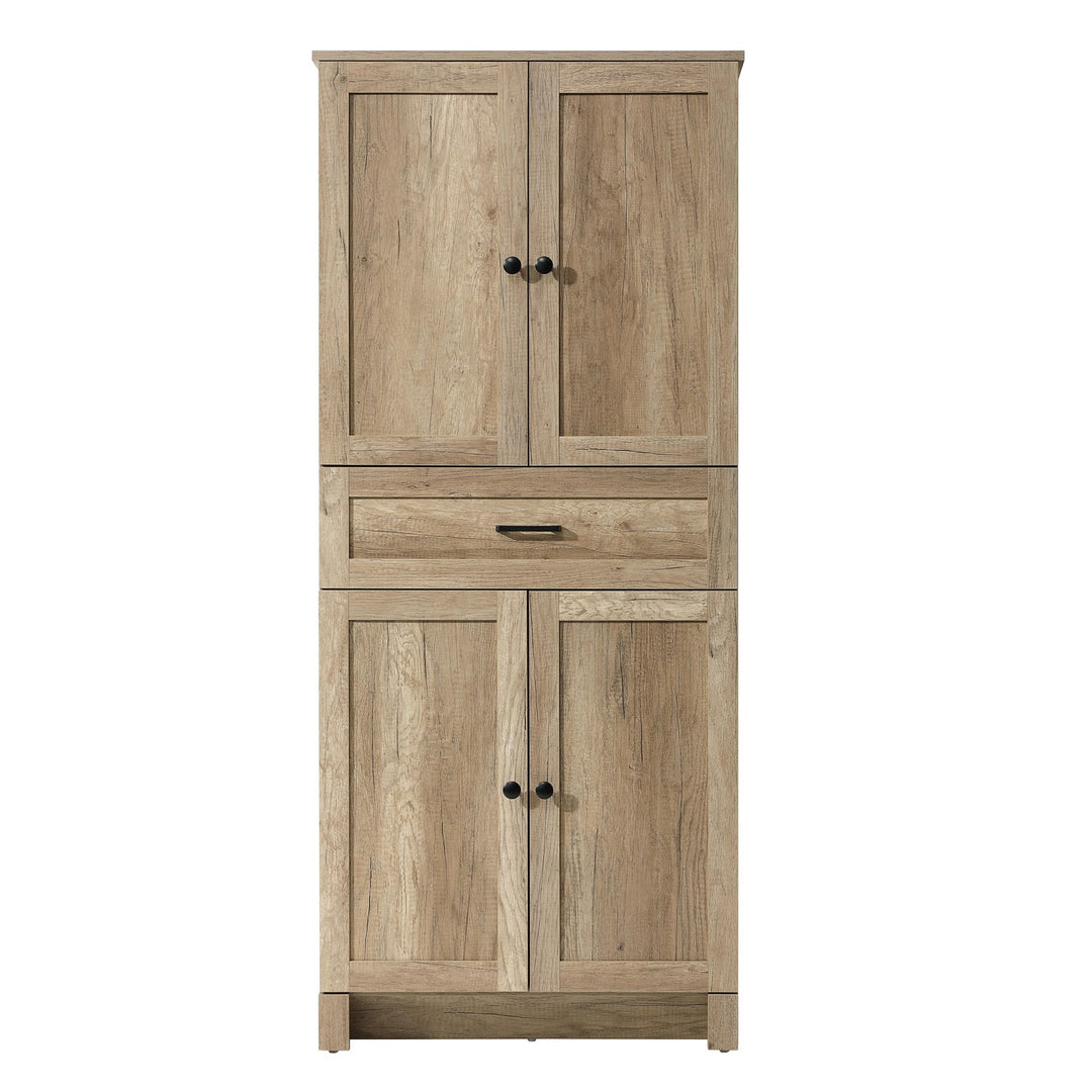 28 Inch Bath Storage Cabinet In Natural Oak by Elegant Kitchen and Bath