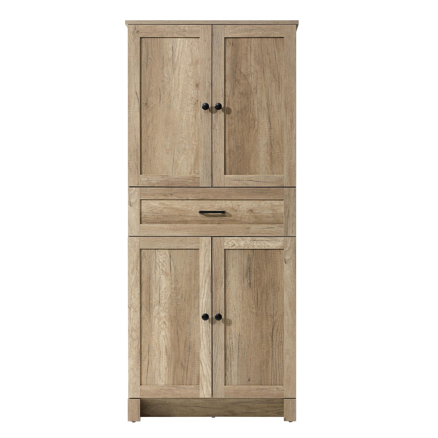 28 Inch Bath Storage Cabinet In Natural Oak by Elegant Kitchen and Bath