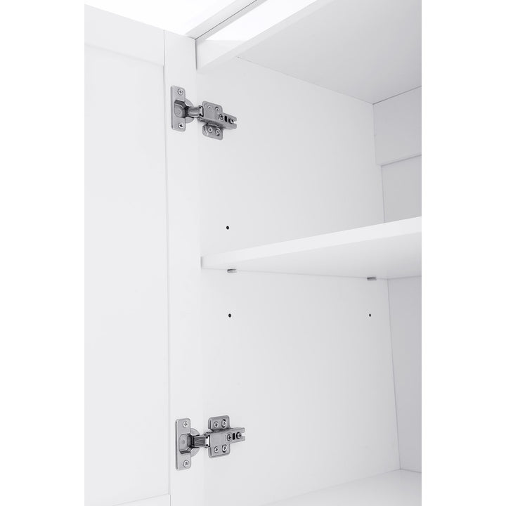28 Inch Bath Storage Cabinet In White