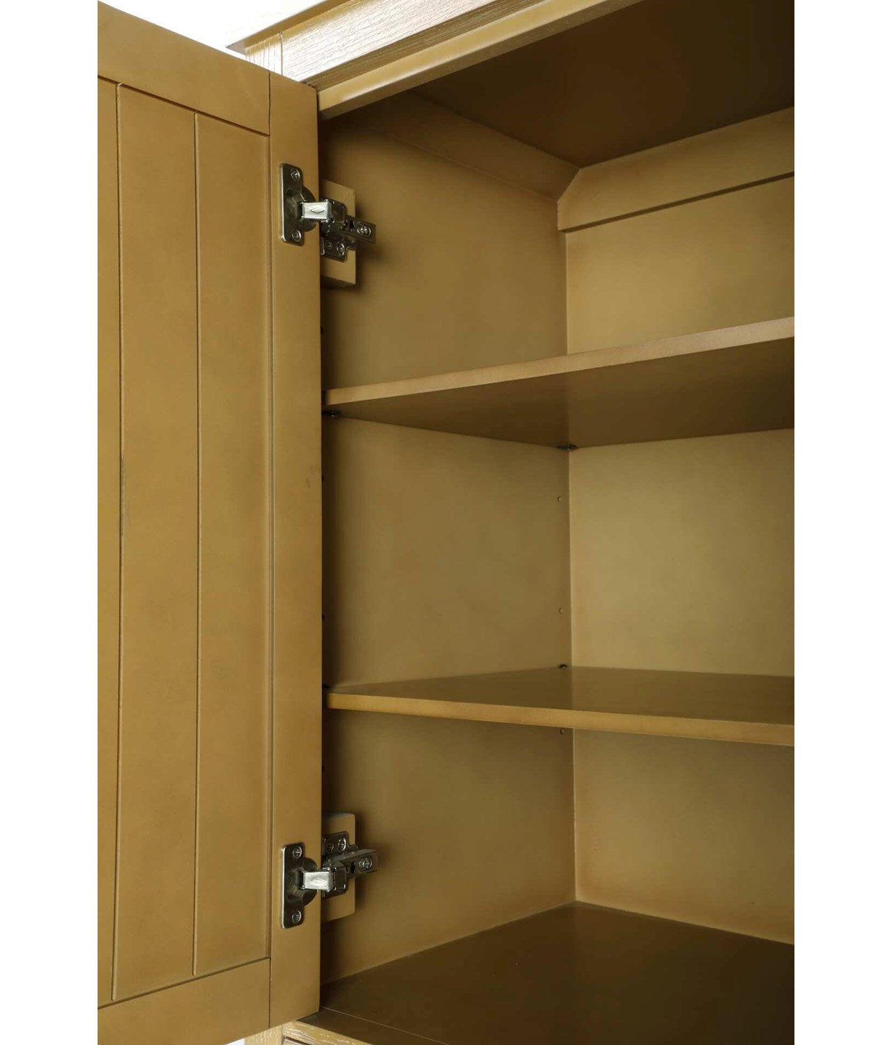 16 Inch Bath Storage Cabinet In Linen Oak