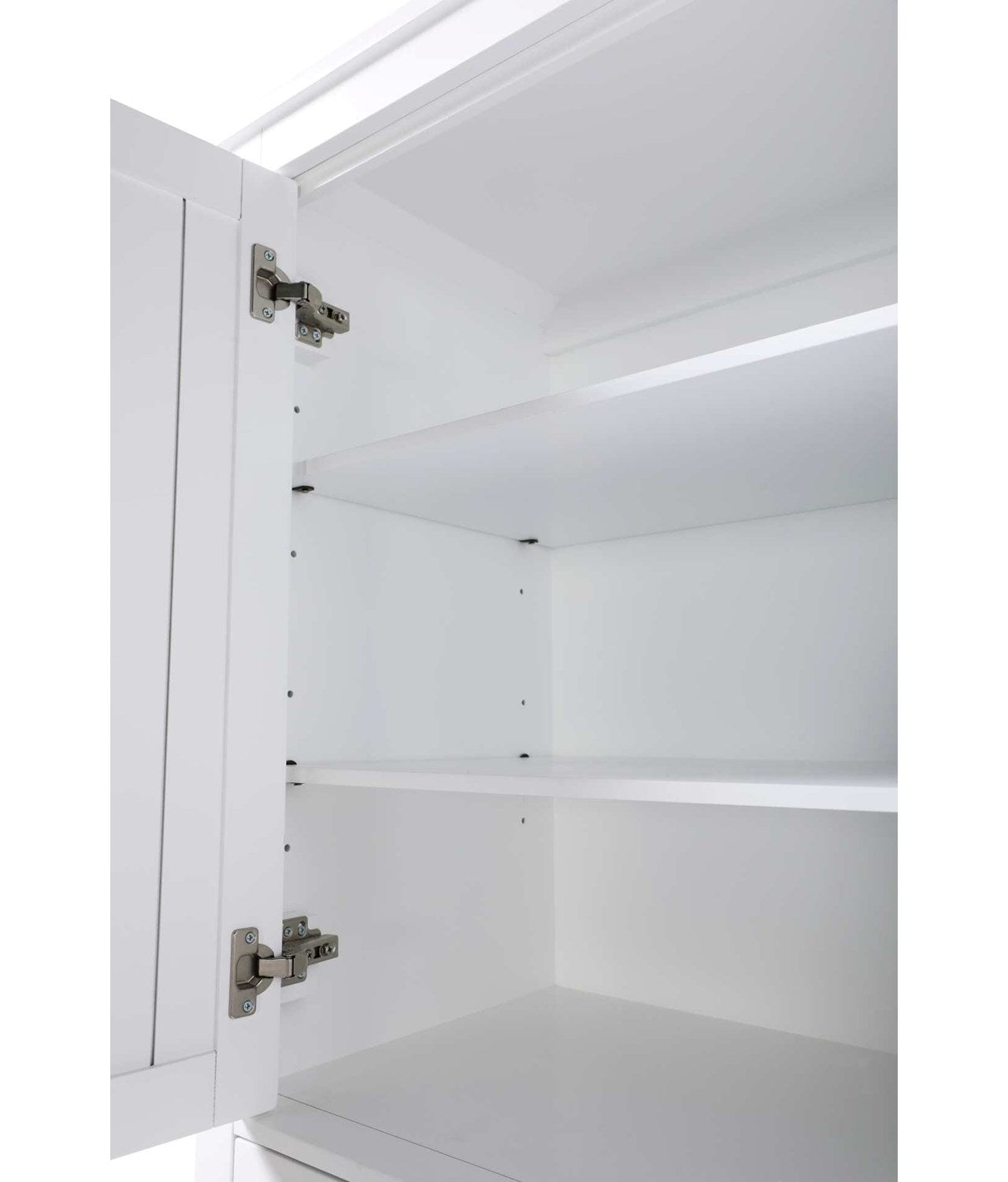 16 Inch Bath Storage Cabinet In White