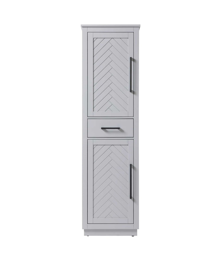 20 Inch Bath Storage Cabinet In Grey by Elegant Kitchen and Bath