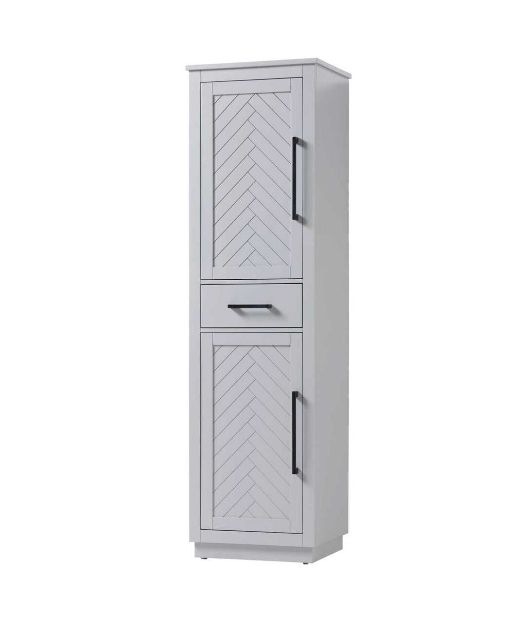 20 Inch Bath Storage Cabinet In Grey