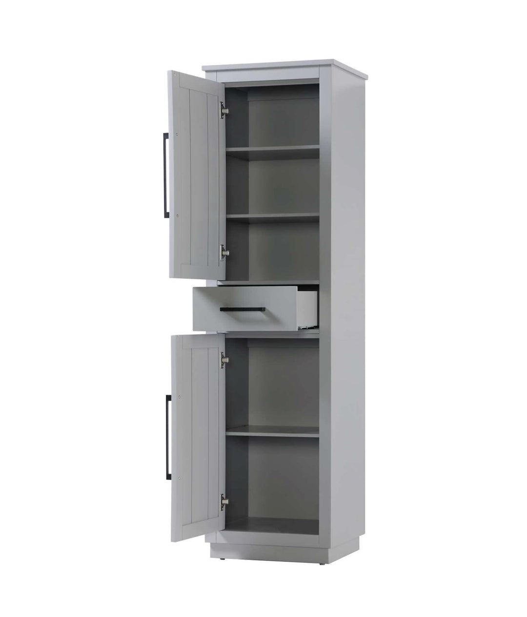 20 Inch Bath Storage Cabinet In Grey