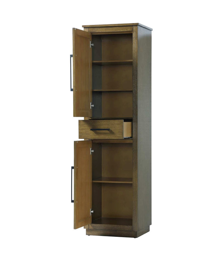20 Inch Bath Storage Cabinet In Hazel Oak
