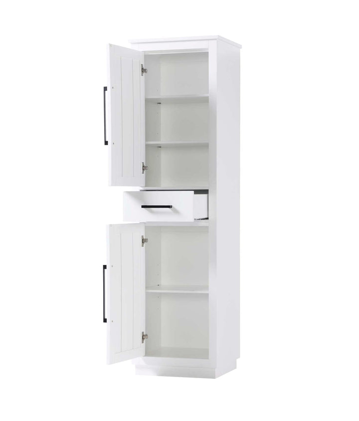 20 Inch Bath Storage Cabinet In White