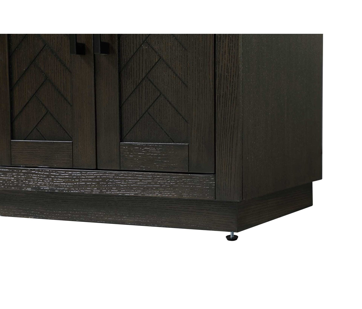 24 Inch Bath Storage Cabinet In Chocolate Oak