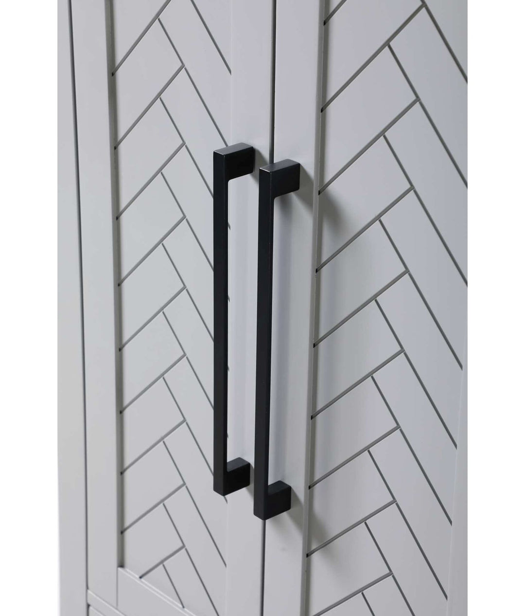 24 Inch Bath Storage Cabinet In Grey
