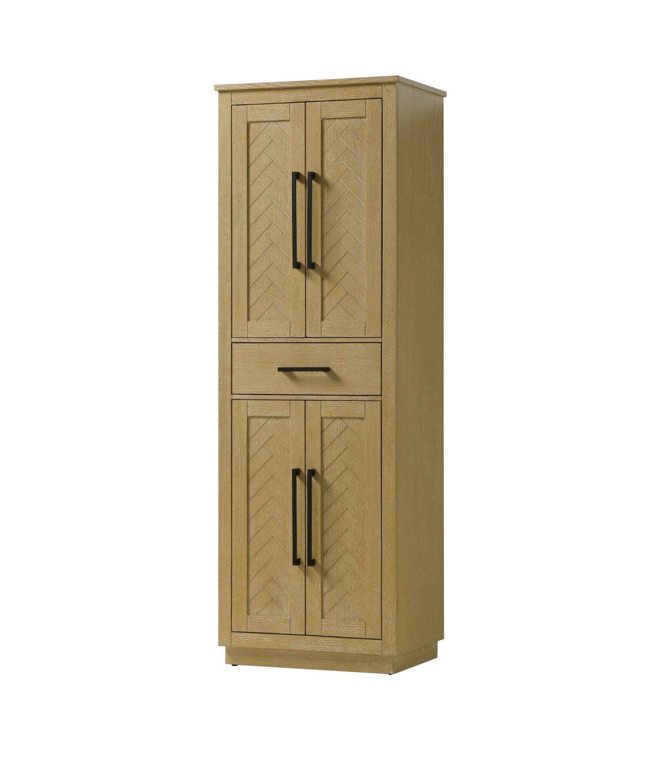 24 Inch Bath Storage Cabinet In Linen Oak
