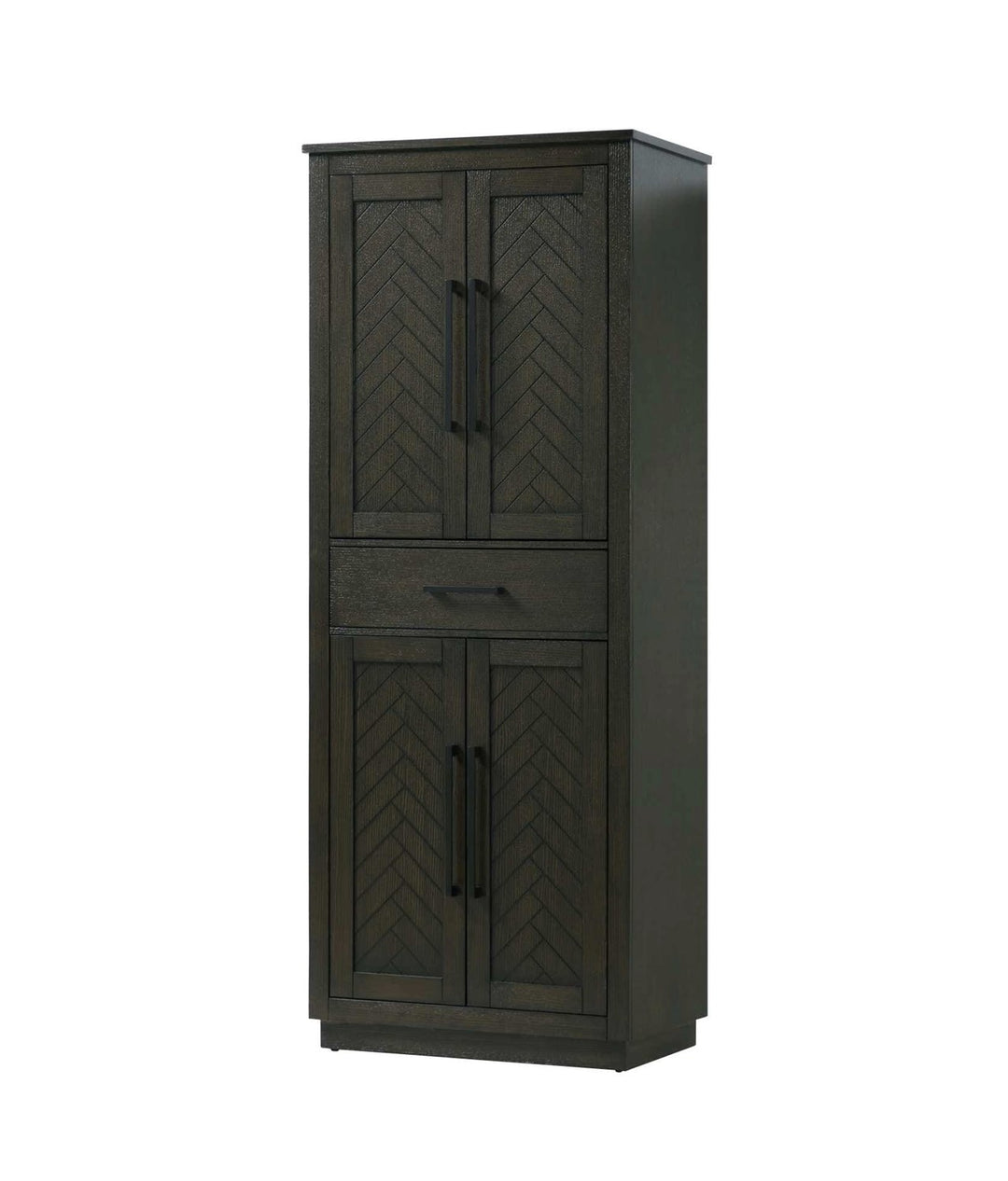 28 Inch Bath Storage Cabinet In Chocolate Oak