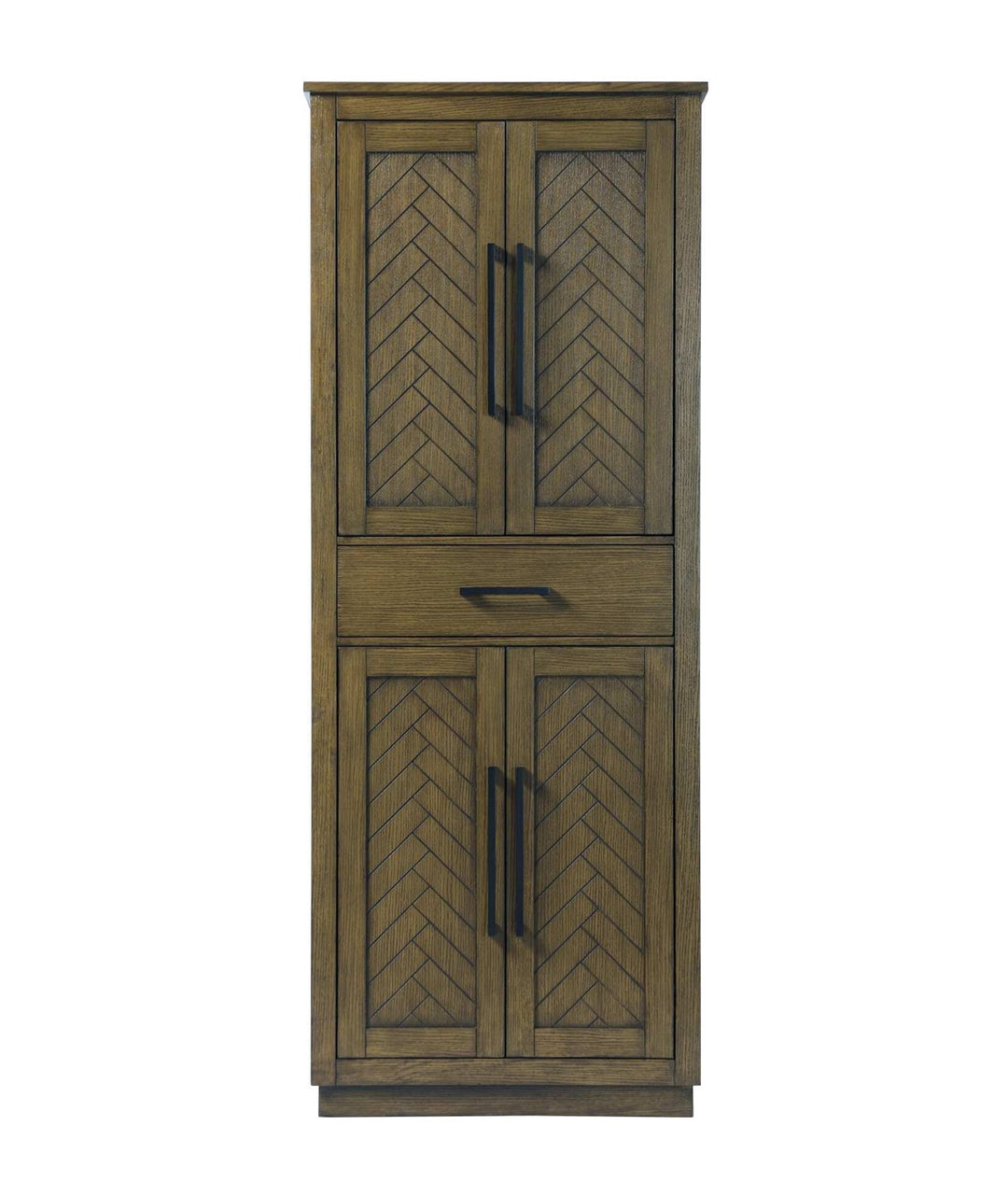 28 Inch Bath Storage Cabinet In Hazel Oak by Elegant Kitchen and Bath