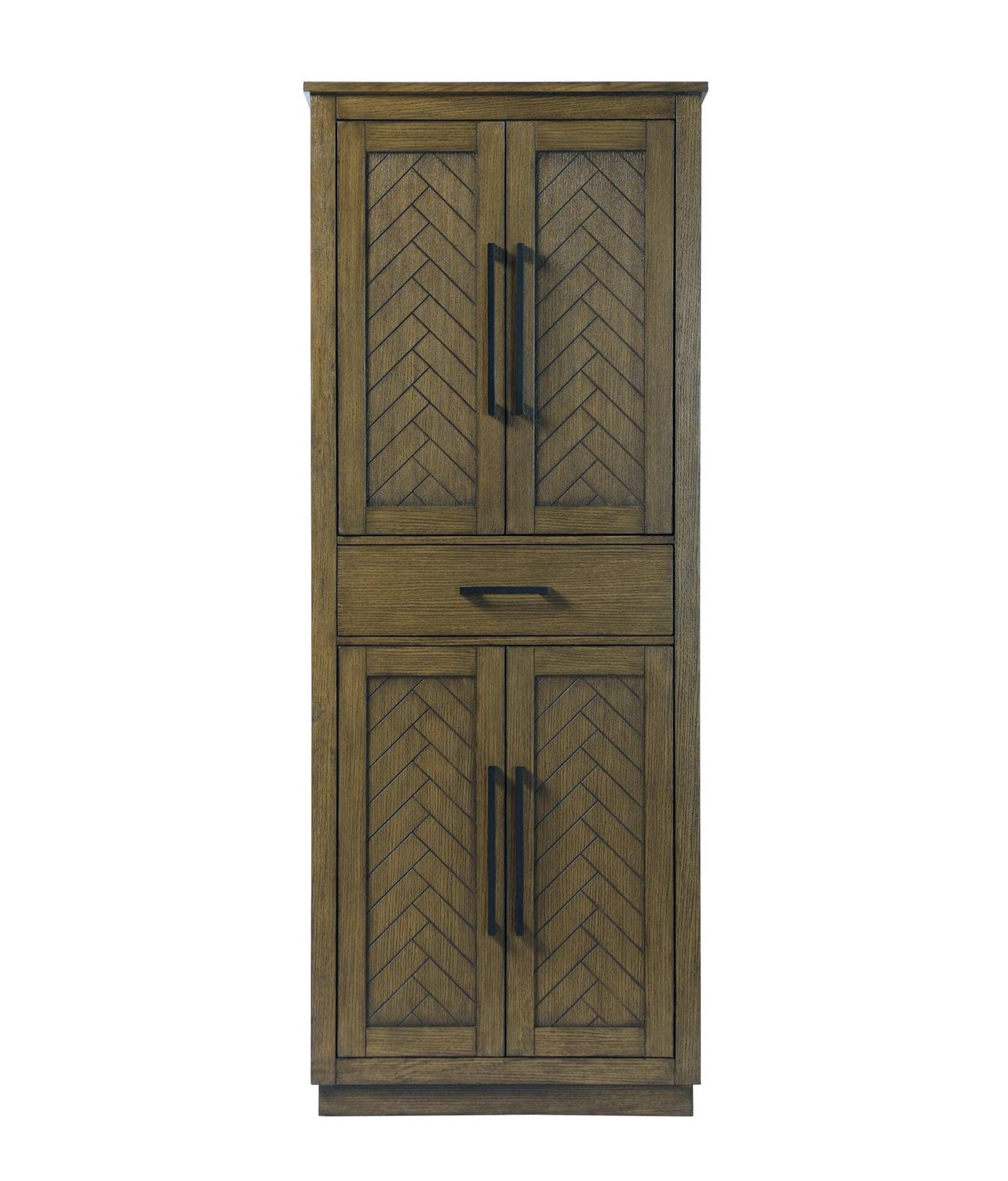 28 Inch Bath Storage Cabinet In Hazel Oak by Elegant Kitchen and Bath