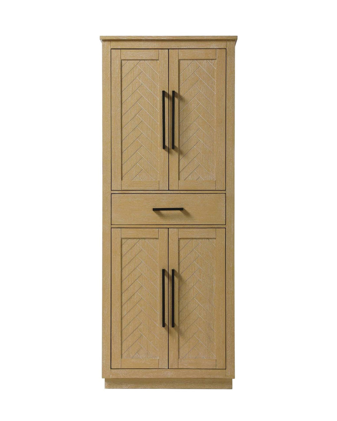 28 Inch Bath Storage Cabinet In Linen Oak by Elegant Kitchen and Bath