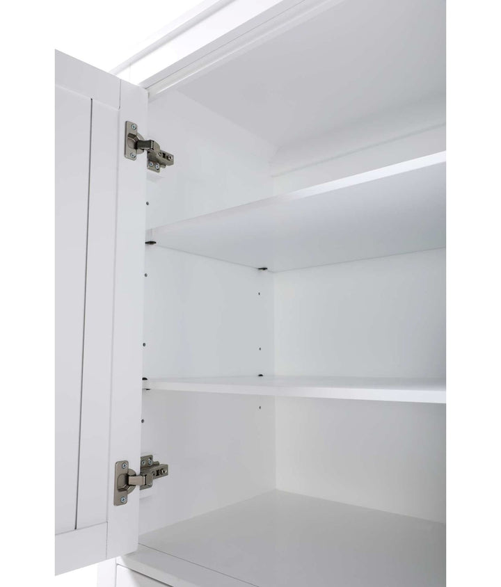 28 Inch Bath Storage Cabinet In White