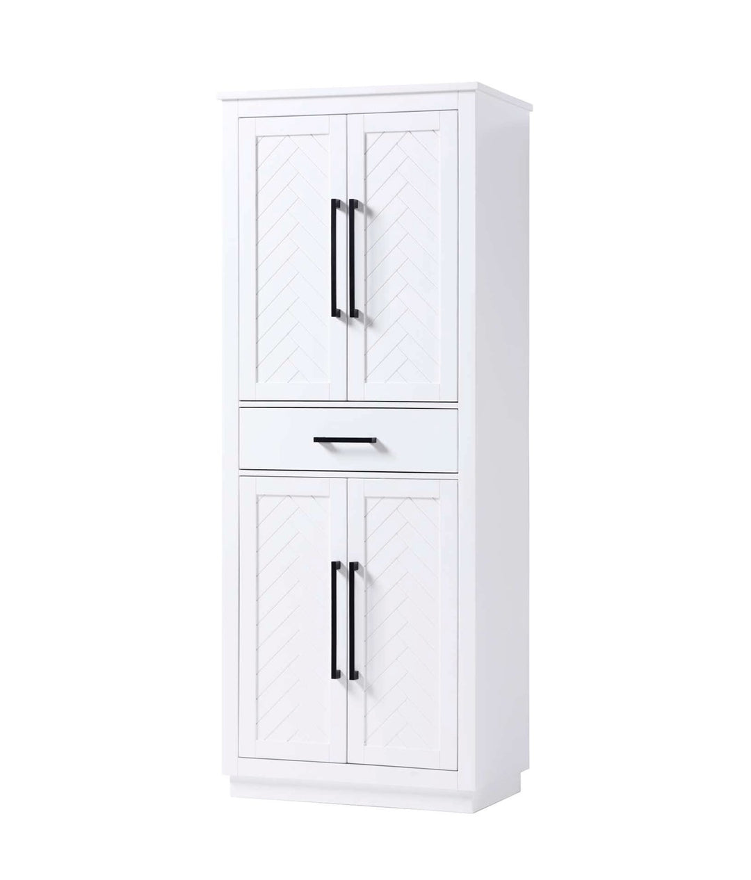 28 Inch Bath Storage Cabinet In White