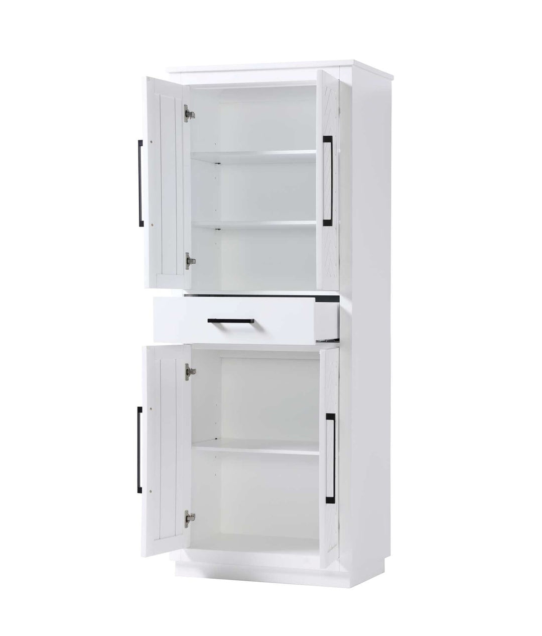 28 Inch Bath Storage Cabinet In White