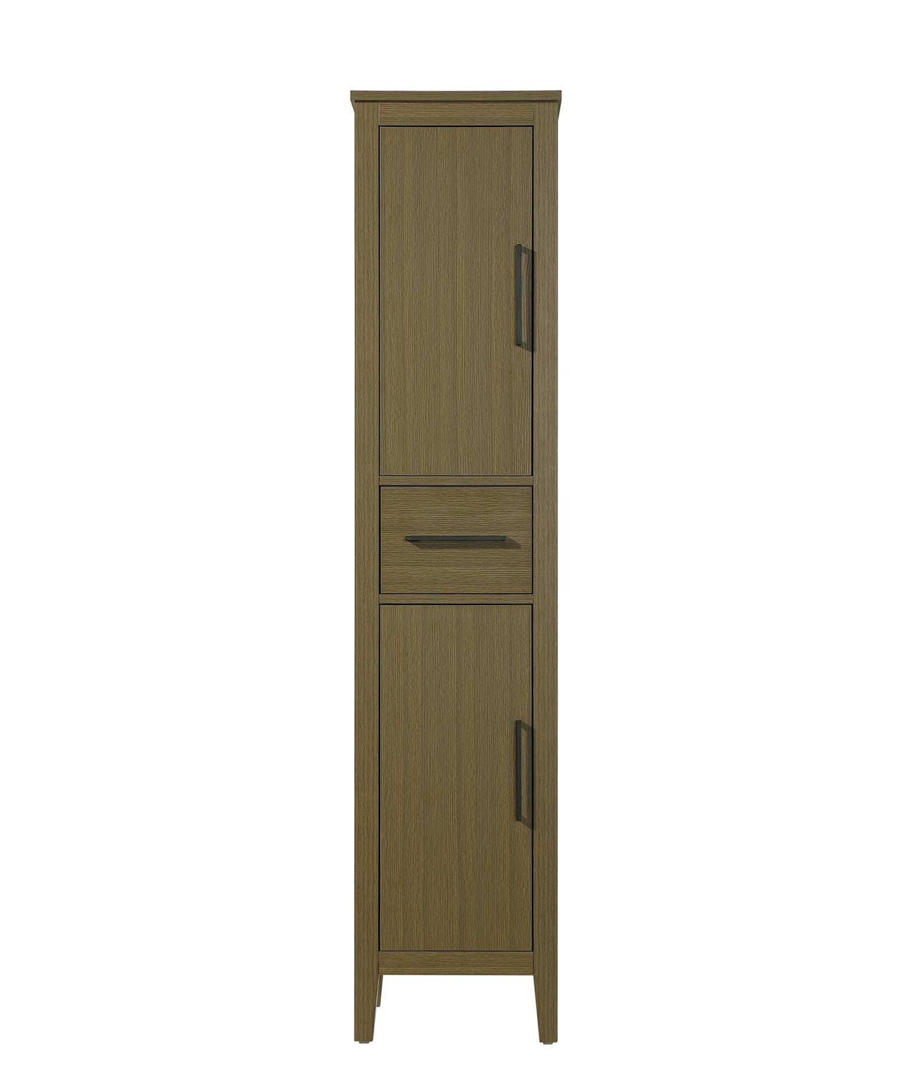 16 Inch Bath Storage Cabinet In Chestnut Brown by Elegant Kitchen and Bath
