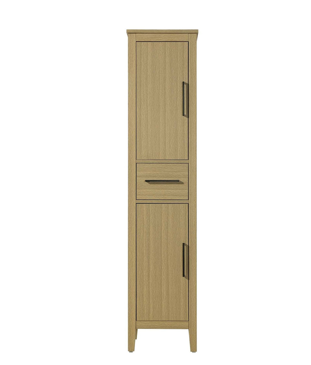 16 Inch Bath Storage Cabinet In Honey Brown by Elegant Kitchen and Bath