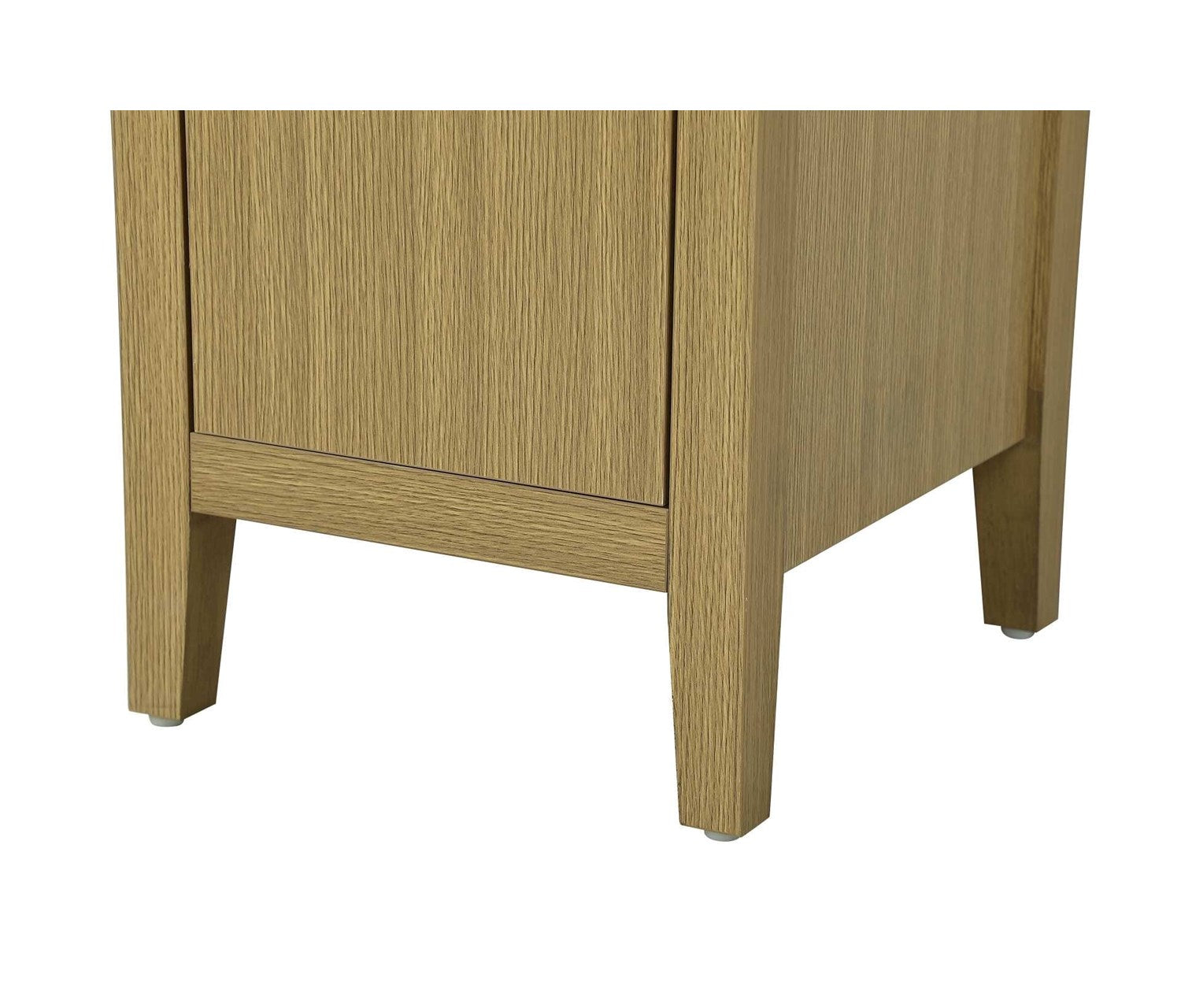 16 Inch Bath Storage Cabinet In Honey Brown
