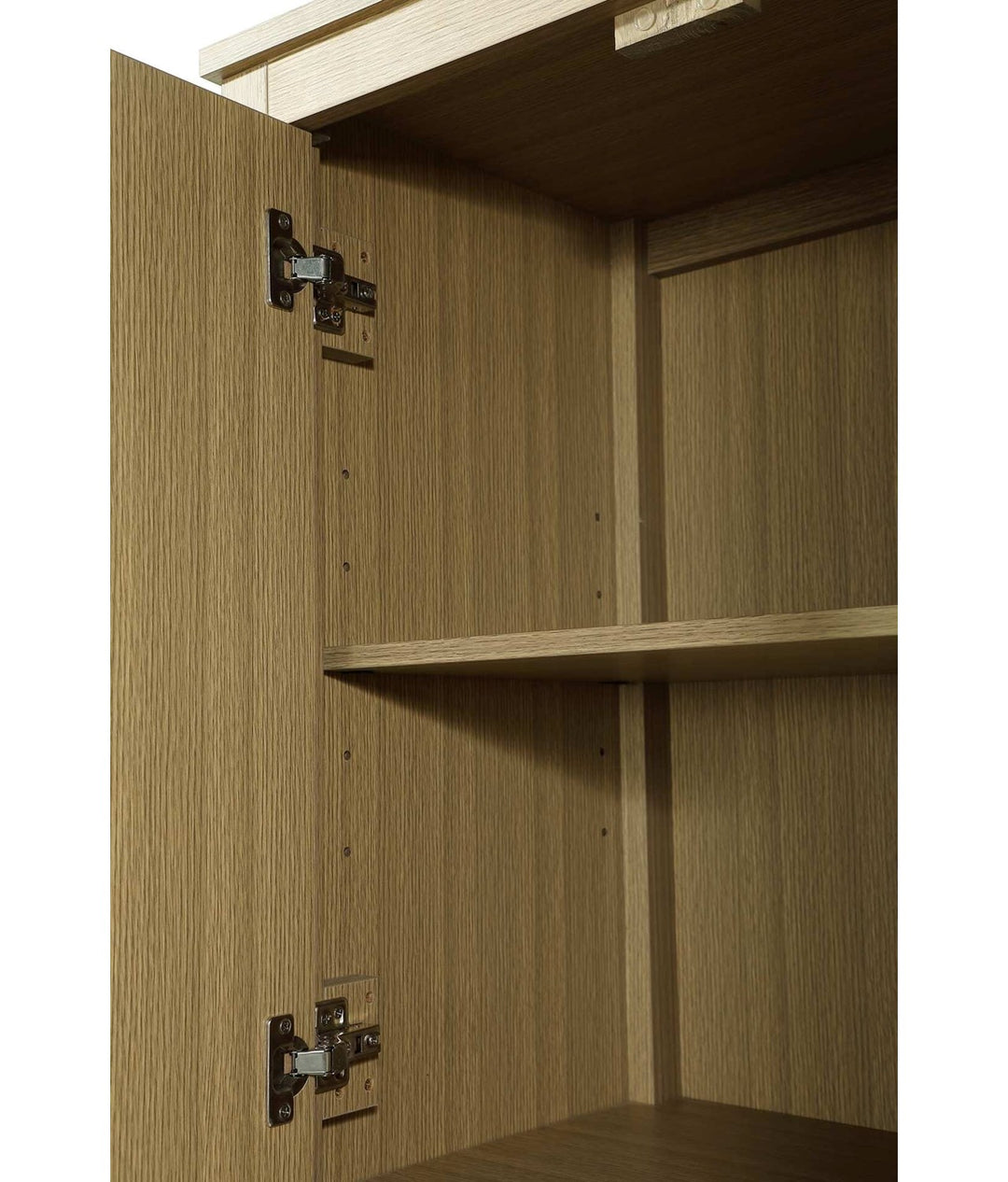 16 Inch Bath Storage Cabinet In Honey Brown