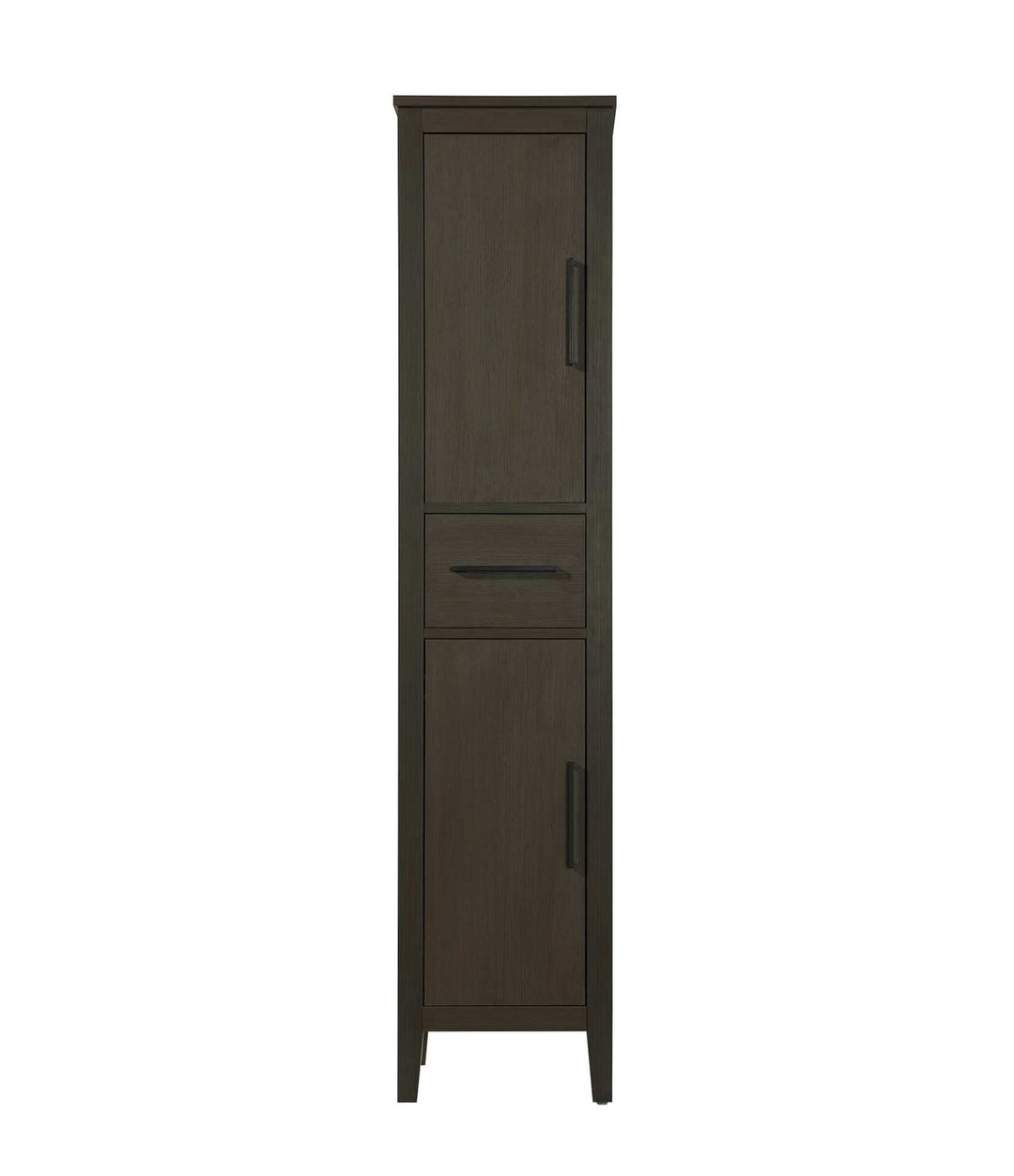 16 Inch Bath Storage Cabinet In Mocha Brown by Elegant Kitchen and Bath