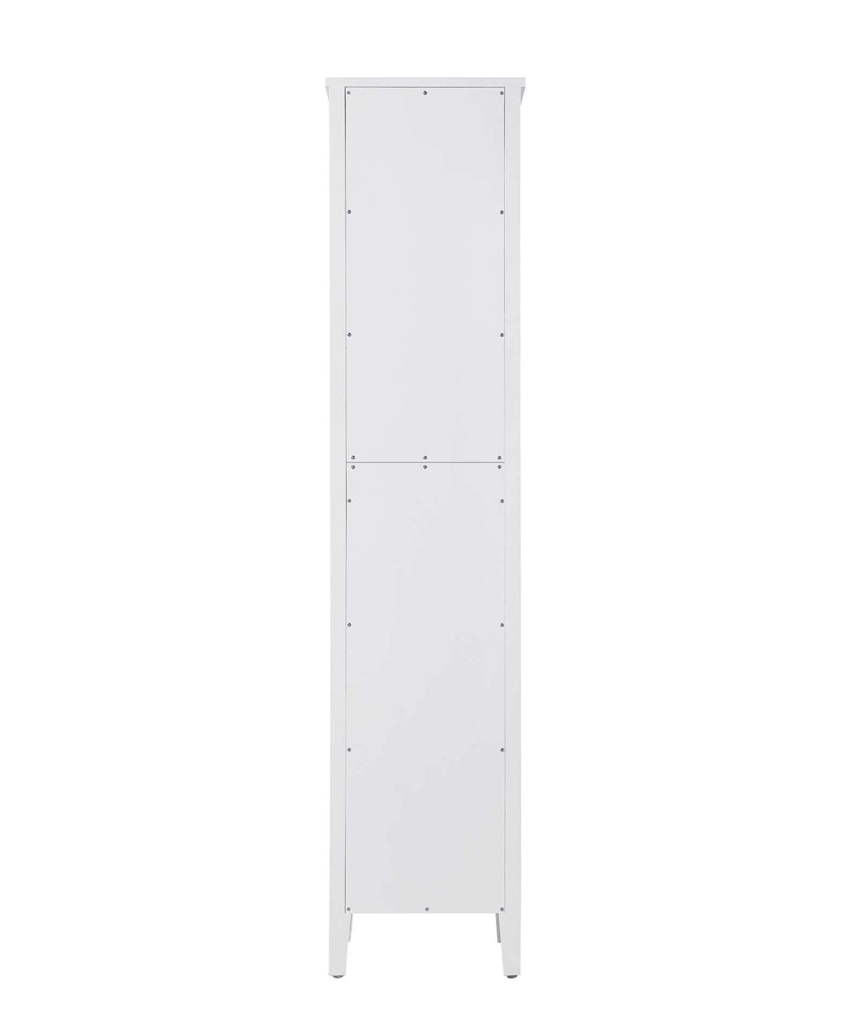 16 Inch Bath Storage Cabinet In White