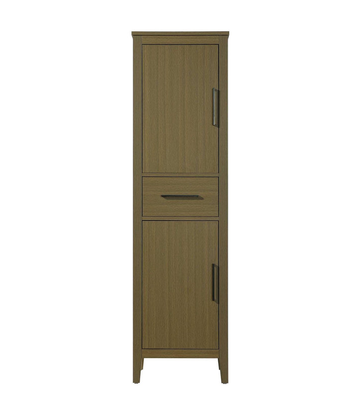 20 Inch Bath Storage Cabinet In Chestnut Brown by Elegant Kitchen and Bath