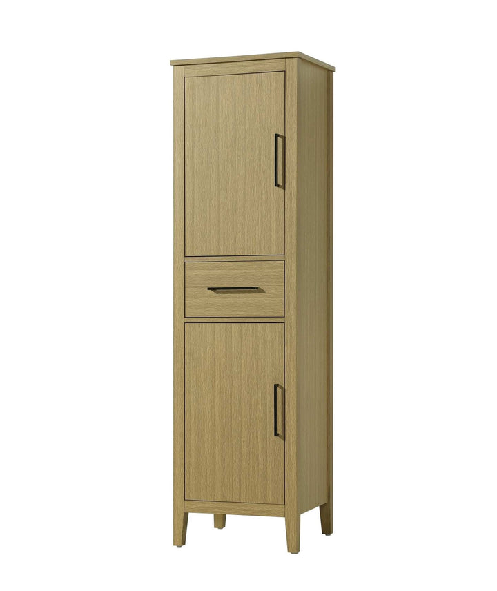 20 Inch Bath Storage Cabinet In Honey Brown