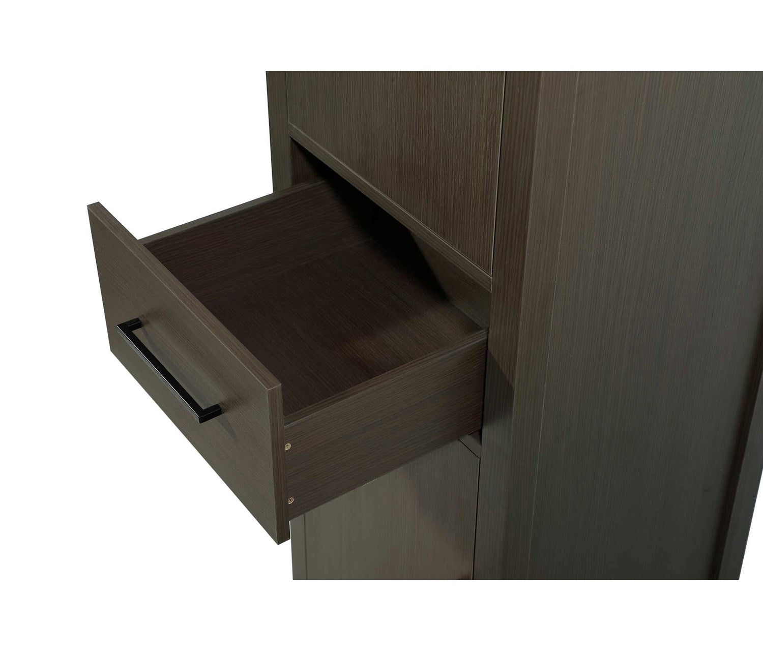 20 Inch Bath Storage Cabinet In Mocha Brown