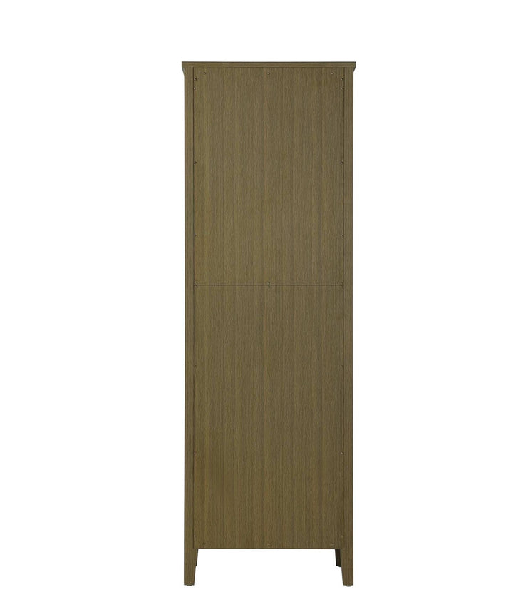 24 Inch Bath Storage Cabinet In Chestnut Brown