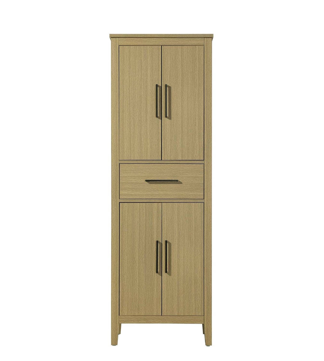 24 Inch Bath Storage Cabinet In Honey Brown by Elegant Kitchen and Bath