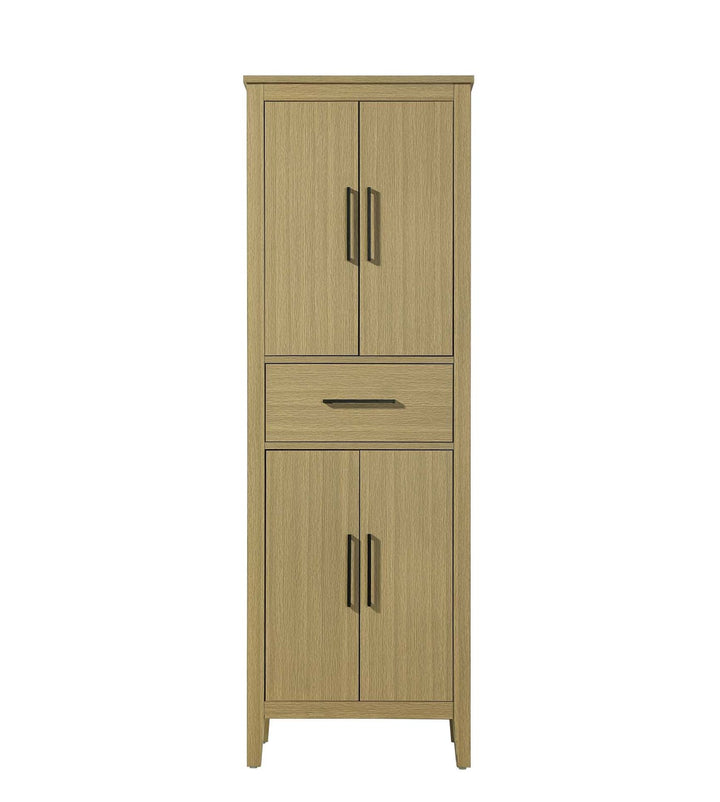 24 Inch Bath Storage Cabinet In Honey Brown by Elegant Kitchen and Bath