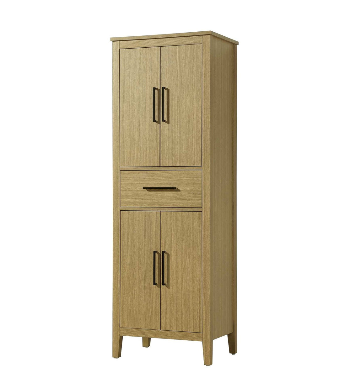 24 Inch Bath Storage Cabinet In Honey Brown