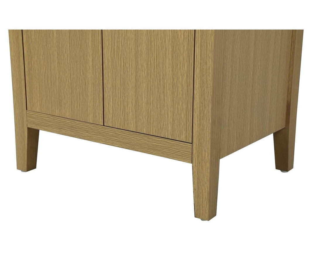 24 Inch Bath Storage Cabinet In Honey Brown