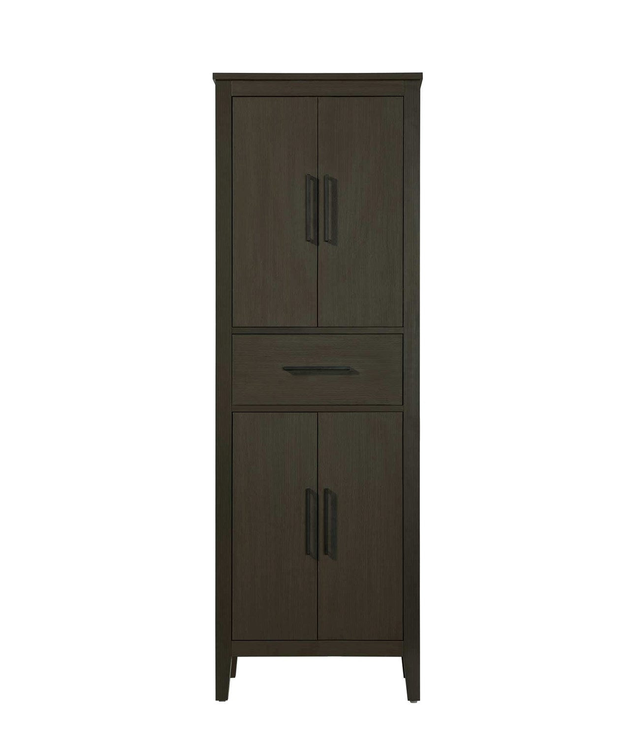 24 Inch Bath Storage Cabinet In Mocha Brown by Elegant Kitchen and Bath