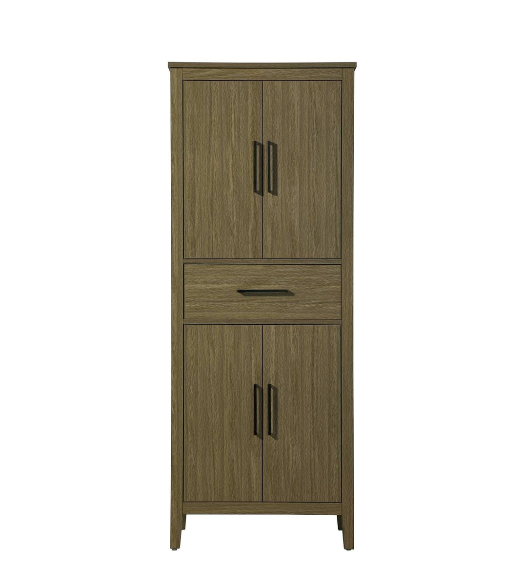 28 Inch Bath Storage Cabinet In Chestnut Brown by Elegant Kitchen and Bath