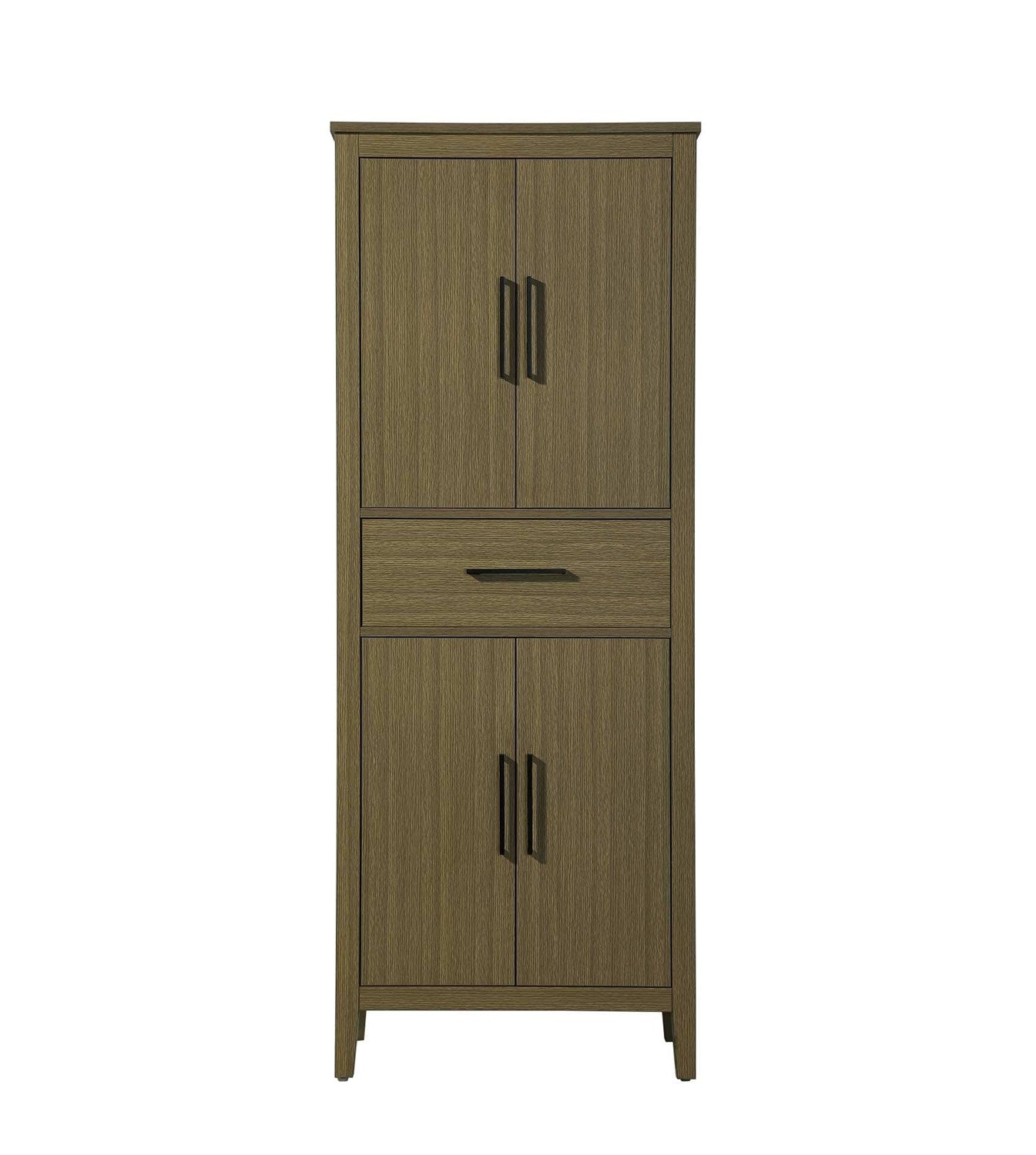 28 Inch Bath Storage Cabinet In Chestnut Brown by Elegant Kitchen and Bath