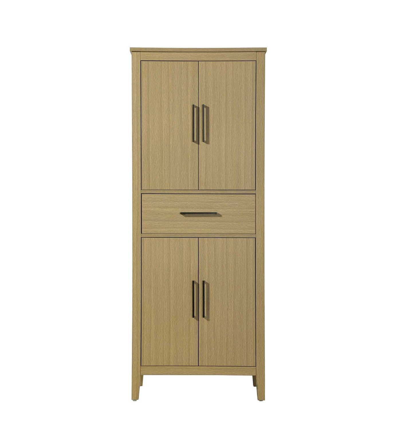 28 Inch Bath Storage Cabinet In Honey Brown by Elegant Kitchen and Bath